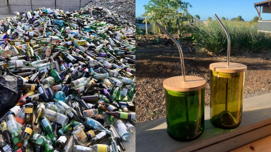 Located in Kahului, Maui, Revive Glassworks is turning Hawaii’s trash into treasure by repurposing glass bottles. 
